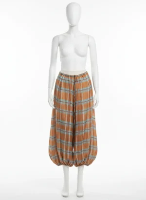 Pantalon léger bloomer femme oversize décontracté lanterne - Vue 1 - Pantalon léger