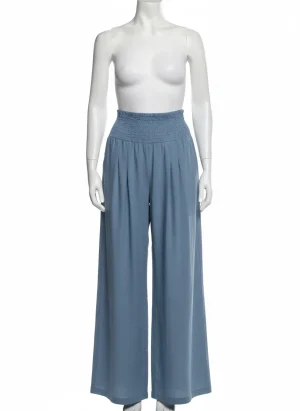 Pantalon léger coton femme large taille élastique plage - Vue 1 - Pantalon léger