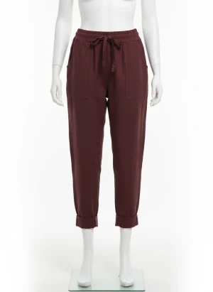 Pantalon léger coton lin femme ample style harem - Vue 1 - Pantalon léger