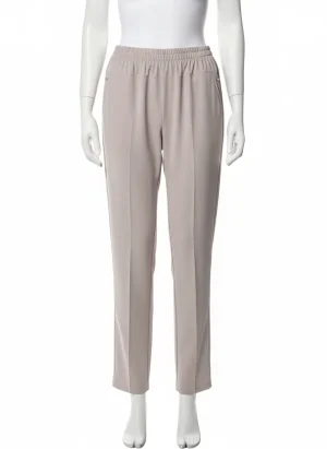 Pantalon léger coupe droite femme taille élastique décontracté - Vue 1 - Pantalon léger