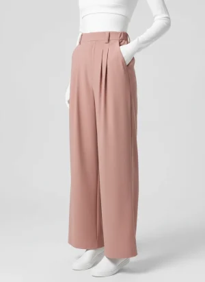 Pantalon léger droit femme yoga confortable - Vue 1 - Pantalon léger