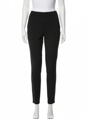 Pantalon léger extensible femme minimaliste bureau chic - Vue 1 - Pantalon léger