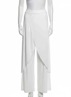 Pantalon léger fluide asymétrique yoga danse femme - Vue 1 - Pantalon léger