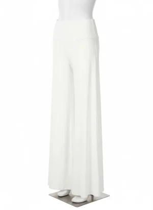 Pantalon léger palazzo large mélange coton femme - Vue 1 - Pantalon léger