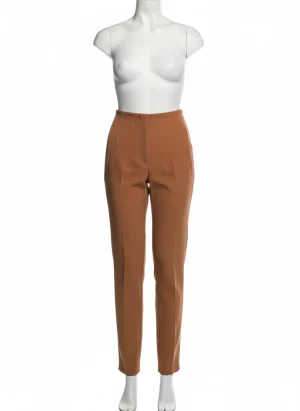 Pantalon léger taille haute vintage chic femme quotidien - Vue 1 - Pantalon léger